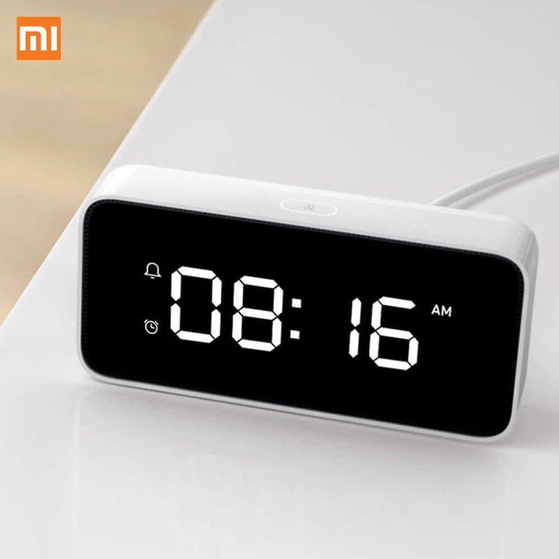 Xiaomi Xiaoai Smart Alarm Clock AI Voice Broadcast Clock ABS Table Dersktop Clocks AutomaticTime Calibration Mi Home App
Xiaomi Xiaoai Smart Alarm Clock AI Voice Broadcast Clock ABS Table Dersktop Clocks AutomaticTime Calibration Mi Home App