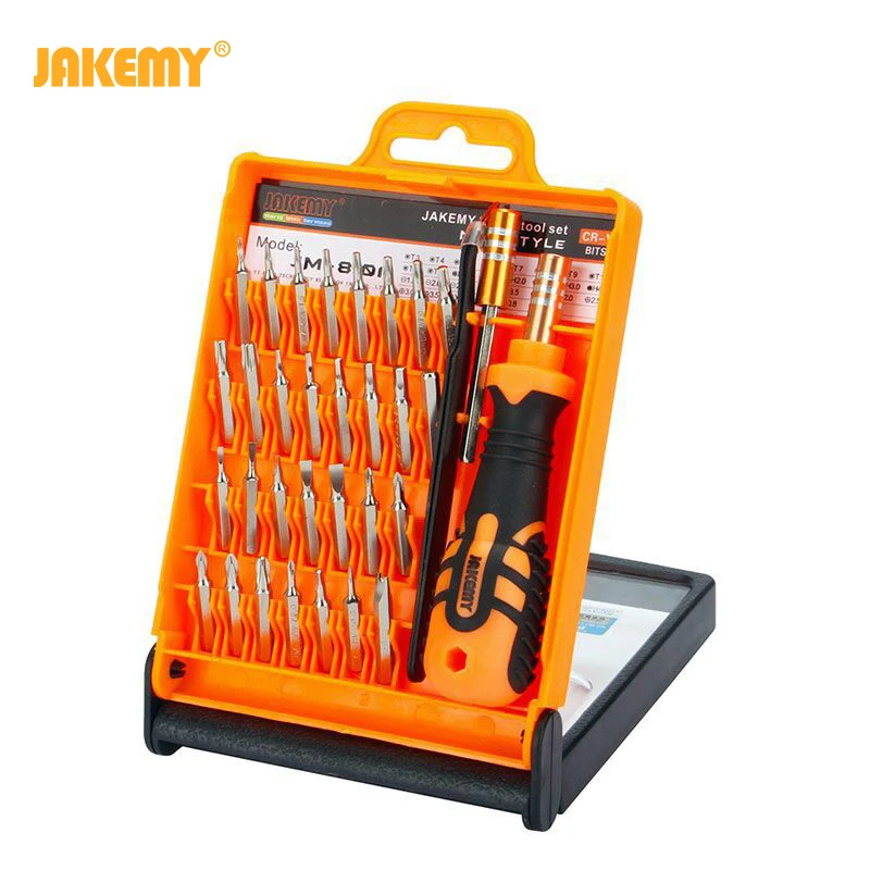 33 in 1 Precision Screwdriver Set Disassemble For Tablets Phone Computer Laptop PC Watch Mini Electronic Repair Tools Kit
33 in 1 Precision Screwdriver Set Disassemble For Tablets Phone Computer Laptop PC Watch Mini Electronic Repair Tools Kit