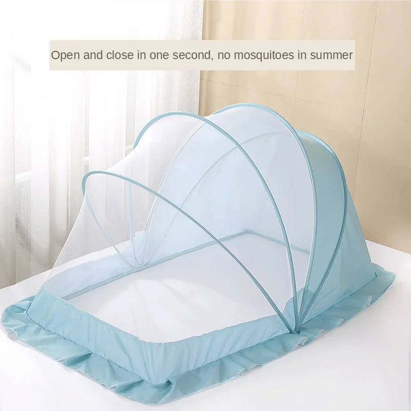 Baby Mosquito Net Baby Crib Canopy Portable Encryption Foldable Yurt Shielding Bottomless Baby Crib Canopy Newborn Bed cover
Baby Mosquito Net Baby Crib Canopy Portable Encryption Foldable Yurt Shielding Bottomless Baby Crib Canopy Newborn Bed cover