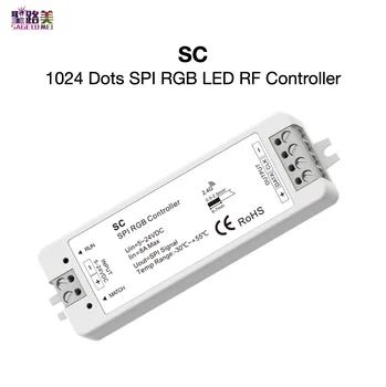 SC 1024 Dots SPI RGB LED RF Controller Compatible with 32 Kinds IC, Max. 1024 Pixels, Wireless RF Remote Control SkyDance
SC 1024 Dots SPI RGB LED RF Controller Compatible with 32 Kinds IC, Max. 1024 Pixels, Wireless RF Remote Control SkyDance