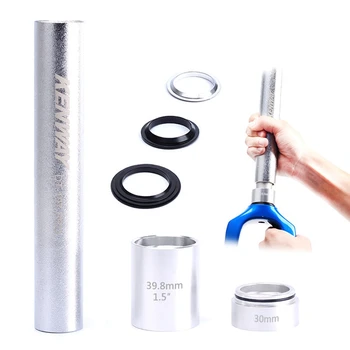 Bike Fork Crown Race Setting Tool Installation Tool For 1-1/8 inch Fork 1-1/4 inch 1-1/2 inch Tapered Fork
Bike Fork Crown Race Setting Tool Installation Tool For 1-1/8 inch Fork 1-1/4 inch 1-1/2 inch Tapered Fork