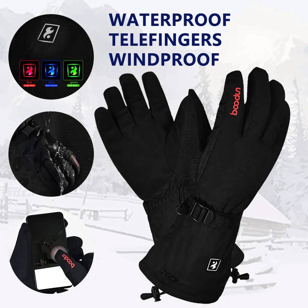 UBI Electric Heated Gloves Heat Insulated Thermal Adjustable temperature Hand Warm
UBI Electric Heated Gloves Heat Insulated Thermal Adjustable temperature Hand Warm