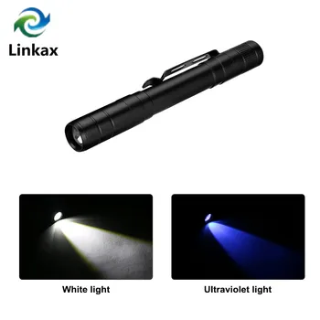 LED UV Flashlight 395nm Ultraviolet Torch Mini UV Black Light Pet Urine Stains Detector Scorpion Hunting
LED UV Flashlight 395nm Ultraviolet Torch Mini UV Black Light Pet Urine Stains Detector Scorpion Hunting
