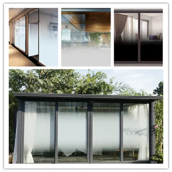 SUNICE Multi Types to Choice White/Black Gradient Window Film Self Adhesive Semi-Privacy Window Film for Glass PlacePartition
SUNICE Multi Types to Choice White/Black Gradient Window Film Self Adhesive Semi-Privacy Window Film for Glass PlacePartition