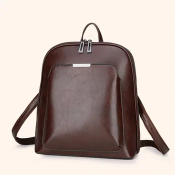 2020 Fashion Women Backpack Strap Leather Female Zipper Softback Waterproof Backpacks For Teenage Girls School Bag PU Women Bags
2020 Fashion Women Backpack Strap Leather Female Zipper Softback Waterproof Backpacks For Teenage Girls School Bag PU Women Bags