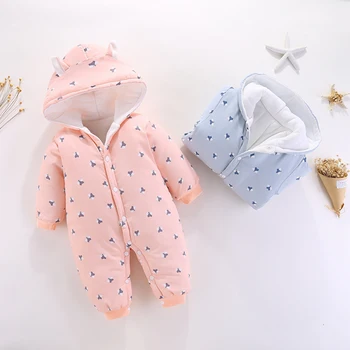Newborn Baby Romper Sleepwear Cartoon Autumn Winter Warm Fleece Hooded Infant Boy Girl Jumpsuit Pajamas Clothes for 3 6 9 Months 
Newborn Baby Romper Sleepwear Cartoon Autumn Winter Warm Fleece Hooded Infant Boy Girl Jumpsuit Pajamas Clothes for 3 6 9 Months
