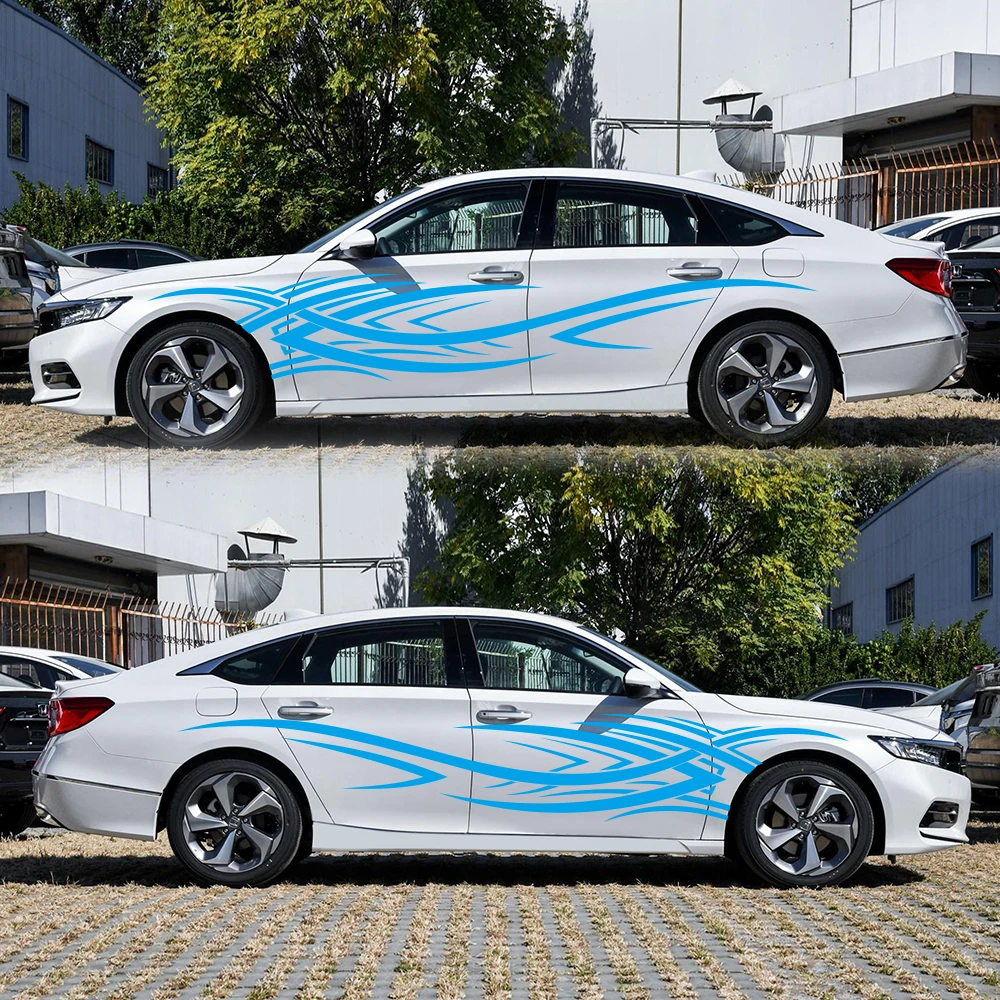 Chunmu 2pcs Car Styling Streamline Flame Sticker DIY Car Waist Side Skirt Stickers Decor Auto Body Stickers Car Accessories
Chunmu 2pcs Car Styling Streamline Flame Sticker DIY Car Waist Side Skirt Stickers Decor Auto Body Stickers Car Accessories