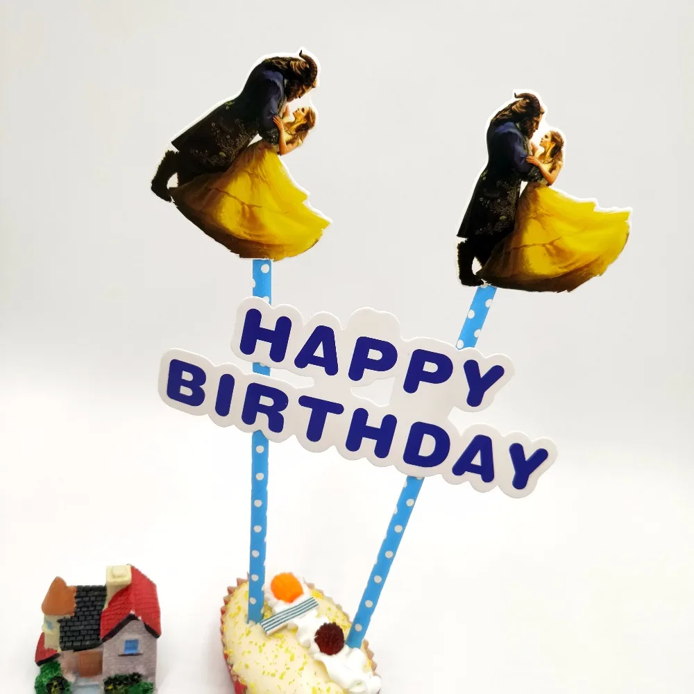 1set/bag Beauty and Beast series theme birthday party cake arrangement, Christmas party New Year party decorationsbirthday party
1set/bag Beauty and Beast series theme birthday party cake arrangement, Christmas party New Year party decorationsbirthday party