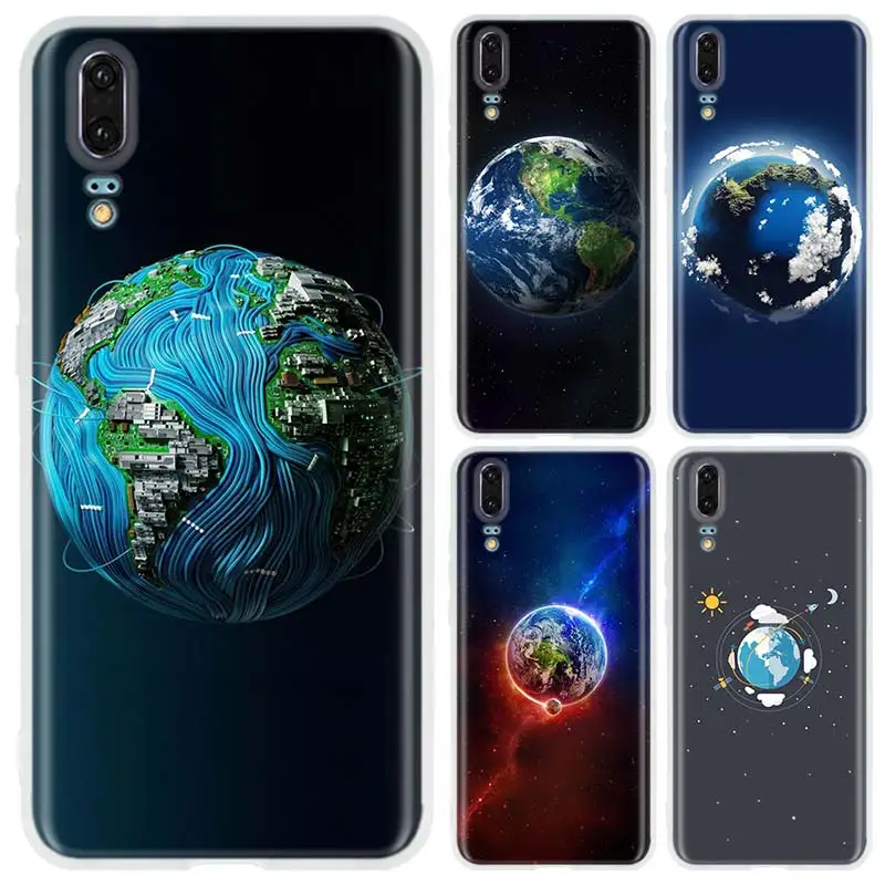 Чехол для Huawei P8 P9 Lite 2017 P10 P20 P30 Plus Pro P Smart 2019 Z чехол мягкий модный черный коричневый