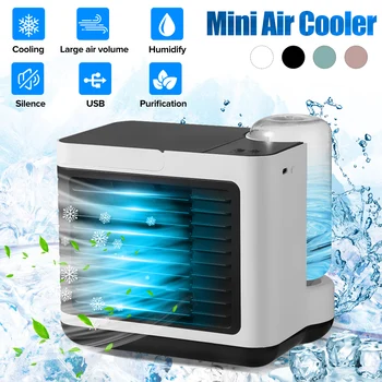 Portable Mini Air Conditioner 3Speed USB Charging Mini Cooler Home Multi-function Air Cooler Humidifier Purifier with Water Tank
Portable Mini Air Conditioner 3Speed USB Charging Mini Cooler Home Multi-function Air Cooler Humidifier Purifier with Water Tank