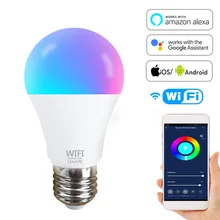 Smart LED Light Bulb E26 E27 B22 Wifi Control Alexa Google Home Assistant App Remote Magic Hue RGB Cool Warm LED Lamp
Smart LED Light Bulb E26 E27 B22 Wifi Control Alexa Google Home Assistant App Remote Magic Hue RGB Cool Warm LED Lamp