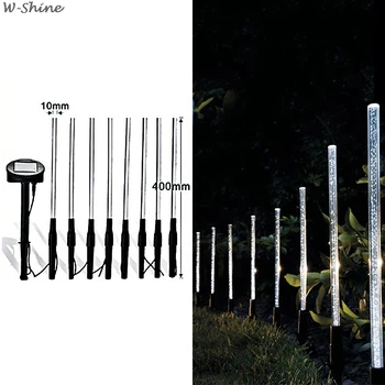 8Pcs Solar Tube Bubble Stick Lawn Decoration Outdoor Garden Terrace Light Set
8Pcs Solar Tube Bubble Stick Lawn Decoration Outdoor Garden Terrace Light Set