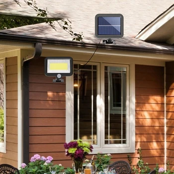 Motion Sensor LED Solar Lamp 3 Modes Waterproof Wall Security Lighting Solar Power LED Waterproof Easy Installation for Yard
Motion Sensor LED Solar Lamp 3 Modes Waterproof Wall Security Lighting Solar Power LED Waterproof Easy Installation for Yard