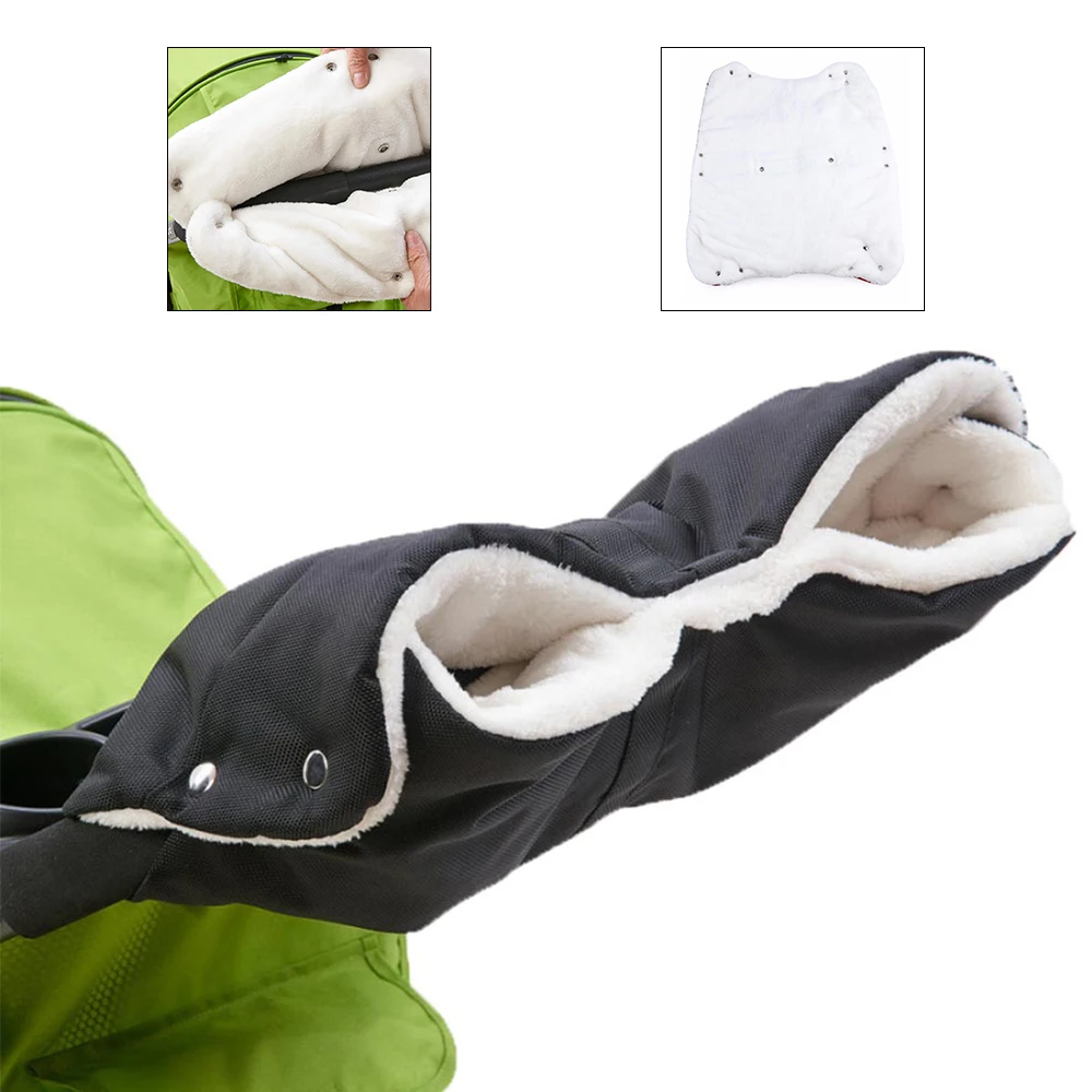 Winter Pram Hand Muff Baby Carriage Pushchair Warm Fur Fleece Hand Cover Buggy Clutch Cart Muff Glove Thick Stroller Accessories
Winter Pram Hand Muff Baby Carriage Pushchair Warm Fur Fleece Hand Cover Buggy Clutch Cart Muff Glove Thick Stroller Accessories