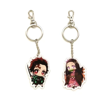 Love Thank You Demon Slayer Kimetsu no Yaiba Tanjirou Nezuko key chain ring pendant toy gift anime comics keychain
Love Thank You Demon Slayer Kimetsu no Yaiba Tanjirou Nezuko key chain ring pendant toy gift anime comics keychain