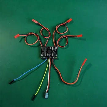 High Version 2-3S 4CH 5Ax4 ESC DIY Model Electronic Speed Controller ESC for Omnidirectional Car GB25 GB37 Gearmotor Spare Parts
High Version 2-3S 4CH 5Ax4 ESC DIY Model Electronic Speed Controller ESC for Omnidirectional Car GB25 GB37 Gearmotor Spare Parts