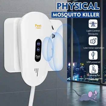 Electronic Ultrasonic/Electromagnetic Wave Mouse Repeller Rat Repellent Pests with Nightlight Adjustable Wave Frequency
Electronic Ultrasonic/Electromagnetic Wave Mouse Repeller Rat Repellent Pests with Nightlight Adjustable Wave Frequency