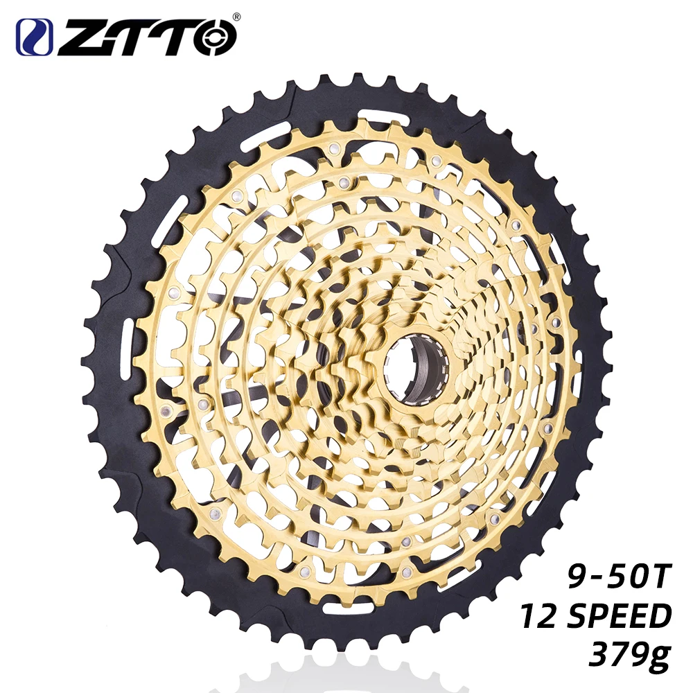 

12 Speed Golden MTB 9-50T ULT XD Cassette Ultimate 12s 50T Cassette Mountain Bike Freewheel Ultralight 379g 12v sprocket