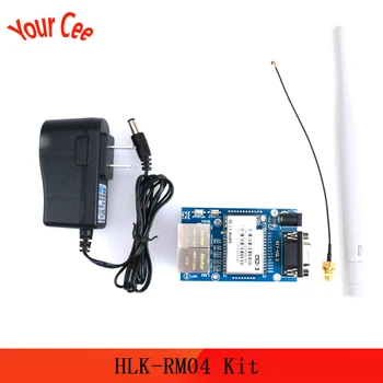 HLK-RM04 Uart Serial Port to Ethernet WiFi Wireless Module Development Board Kit HLK RM04 2.4GHz Antenna 3dbi Ufl IPX Connector
HLK-RM04 Uart Serial Port to Ethernet WiFi Wireless Module Development Board Kit HLK RM04 2.4GHz Antenna 3dbi Ufl IPX Connector