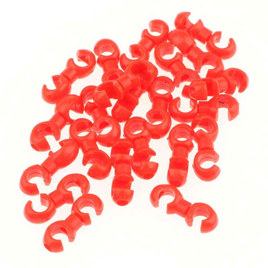 100 PCS Bike Cable Clips Bicycle Rotating S-Hook Clips Brake Cable Fixing Holder 100 PCS Bike Cable Clips Bicycle Rotating S-Hook Clips Brake Cable Fixing Holder