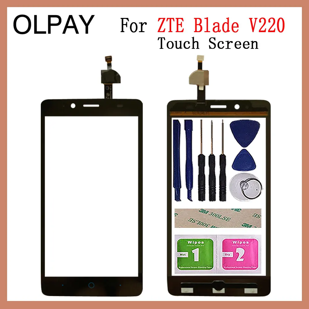 Сенсорный экран OLPAY для смартфона ZTE Blade V220 диагональю 5 0 дюйма|Сенсорные панели