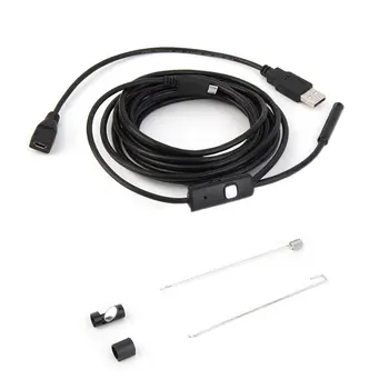 1M/1.5M/2M/3.5M 7mm Lens HD 480P USB OTG Snake Endoscope Waterproof 6 LEDs Inspection Pipe Camera Borescope For Android Phone PC
1M/1.5M/2M/3.5M 7mm Lens HD 480P USB OTG Snake Endoscope Waterproof 6 LEDs Inspection Pipe Camera Borescope For Android Phone PC