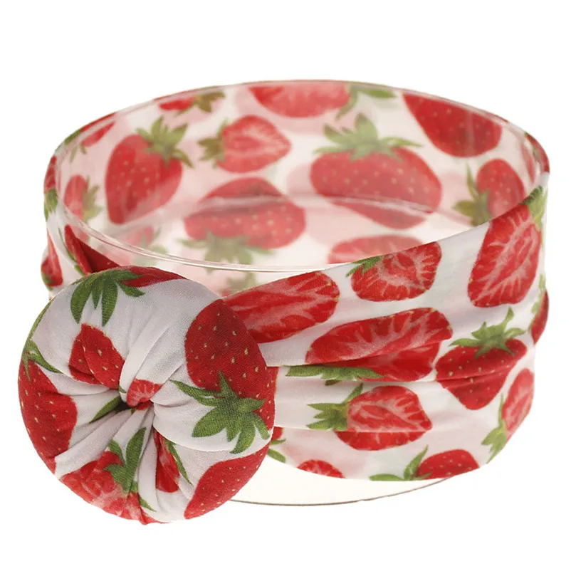 Toddler Girls Kids Baby Big Bow Hairband Headband Stretch Doughnut Head Wrap Headwear barettes 30N08 (21)