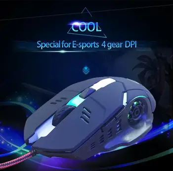 St02 Computer Mouse Magnetic Ring Anti-interference Colorful Mixed Light 6-key Game Mouse
St02 Computer Mouse Magnetic Ring Anti-interference Colorful Mixed Light 6-key Game Mouse