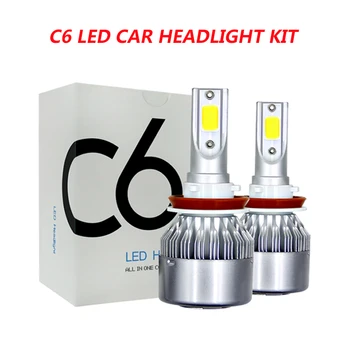 2PCS C6 Car Led Headlight Kit LED H4 LED H7 H11 H13 H1 H3 9004 880 9005 9006 COB 6000K 72W 8000LM Hi/Lo Beam Turbo Light
2PCS C6 Car Led Headlight Kit LED H4 LED H7 H11 H13 H1 H3 9004 880 9005 9006 COB 6000K 72W 8000LM Hi/Lo Beam Turbo Light