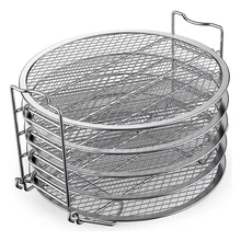Dehydrator Rack Stainless Steel Stand Accessories Compatible with for Ninja Foodi Pressure Cooker and Air Fryer 6.5
Dehydrator Rack Stainless Steel Stand Accessories Compatible with for Ninja Foodi Pressure Cooker and Air Fryer 6.5