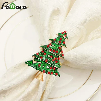 6pcs/set Christmas Napkin Rings Christmas Tree, Stockings, Candy and Bells Christmas Lunch Dinner Party Tableware Decorations 
6pcs/set Christmas Napkin Rings Christmas Tree, Stockings, Candy and Bells Christmas Lunch Dinner Party Tableware Decorations