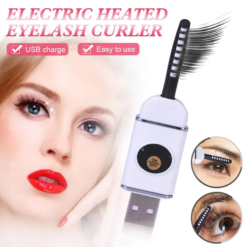 Portable Electric Heated Eyelash Curler USB Charging Natural Long-Lasting Eyelash Curling Makeup Curling Kit For Women
Portable Electric Heated Eyelash Curler USB Charging Natural Long-Lasting Eyelash Curling Makeup Curling Kit For Women