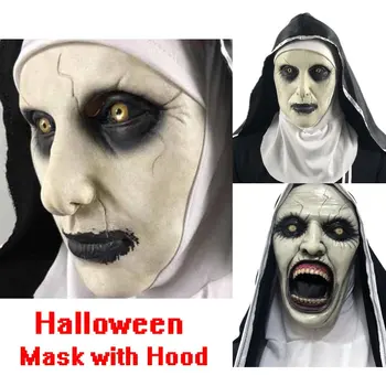 2019 Mask Halloween Scared Female Ghost Headgear Horror Mask Costume cary Latex Mask With Headscarf
2019 Mask Halloween Scared Female Ghost Headgear Horror Mask Costume cary Latex Mask With Headscarf