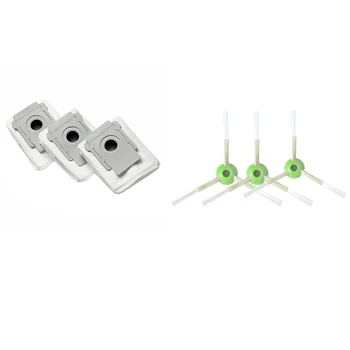 3Pc Automatic Dirt Disposal Bags for Irobot Roomba I7 I7+/Plus & 3Pack Side Brush for Irobot Roomba I7 I7+/I7 Plus E5 E6
3Pc Automatic Dirt Disposal Bags for Irobot Roomba I7 I7+/Plus & 3Pack Side Brush for Irobot Roomba I7 I7+/I7 Plus E5 E6