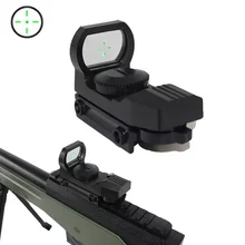 Sight-Toy Collimator Rifle-Scope Reticle-Rail Holographic Airsoft Optics Reflex Green Dot
