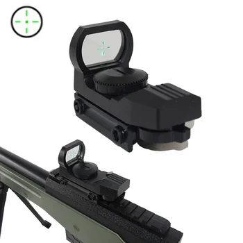 Hunting 20mm Green Dot Sight Reflex Reticle Rail Rifle Scope Optics Holographic Airsoft Tactical Scope Collimator Sight Toy
Hunting 20mm Green Dot Sight Reflex Reticle Rail Rifle Scope Optics Holographic Airsoft Tactical Scope Collimator Sight Toy