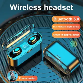 TWS Bluetooth Buds Wireless Earphone in-Ear Deep Bass Earbuds LED Power Display Headset With Mic Touch Control
TWS Bluetooth Buds Wireless Earphone in-Ear Deep Bass Earbuds LED Power Display Headset With Mic Touch Control