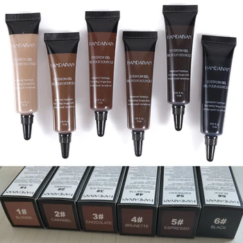 Handaiyan Eyebrow Cream 6 Colors Tattoo Brow Gel Tint Waterproof Eyebrow Enhancer Long Lasting Chocolate Eye Brow Pomade Makeup
Handaiyan Eyebrow Cream 6 Colors Tattoo Brow Gel Tint Waterproof Eyebrow Enhancer Long Lasting Chocolate Eye Brow Pomade Makeup