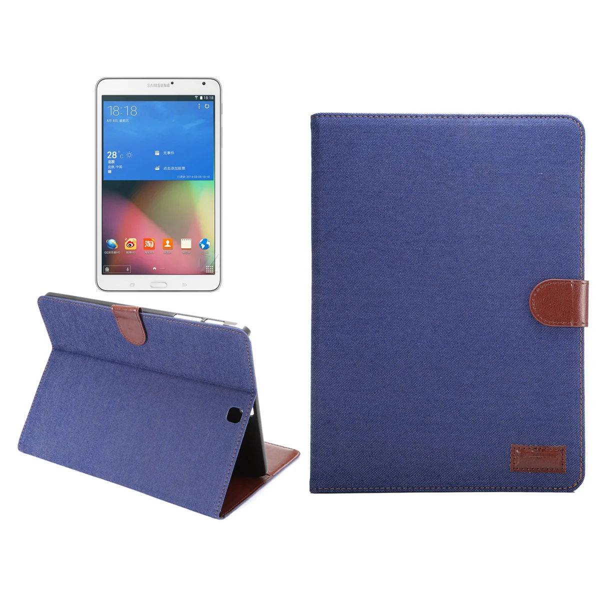 Suitable for SAMSUNG Galaxy Tab S2 Protective Case T815 Holder Leather Case Tablet PC 9.7-Inch Protective Case
Suitable for SAMSUNG Galaxy Tab S2 Protective Case T815 Holder Leather Case Tablet PC 9.7-Inch Protective Case