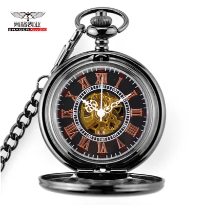 Vintage Alloy Pocket Watch Steampunk Double Hunter Mechanical Skeleton Pocket Watch Chain Anniversary Gift
Vintage Alloy Pocket Watch Steampunk Double Hunter Mechanical Skeleton Pocket Watch Chain Anniversary Gift