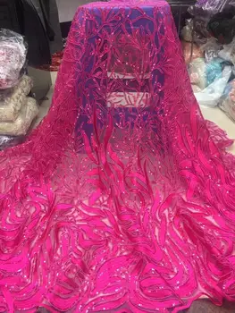 (5yards/lot) Soft sequins french lace 2020 African Rose tulle fabric Nigerian Ghana occasional wear very shiny good choice
(5yards/lot) Soft sequins french lace 2020 African Rose tulle fabric Nigerian Ghana occasional wear very shiny good choice