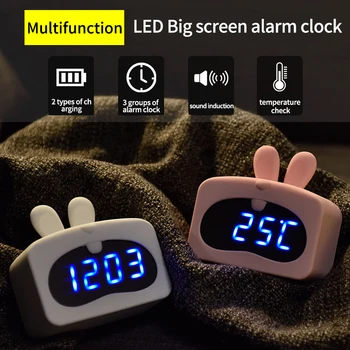 Large Display With Calendar For Home Office Travel Table Clock Snooze Electronic Kids Clock LED Desktop Digital Clocks
Large Display With Calendar For Home Office Travel Table Clock Snooze Electronic Kids Clock LED Desktop Digital Clocks