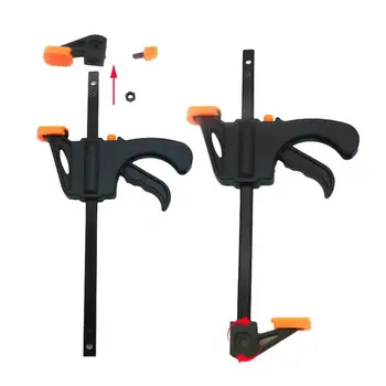 4 inch Woodworking Bar F Clamp Clip Hard Grip Quick Ratchet Release DIY Carpentry Hand Vise Tool
4 inch Woodworking Bar F Clamp Clip Hard Grip Quick Ratchet Release DIY Carpentry Hand Vise Tool