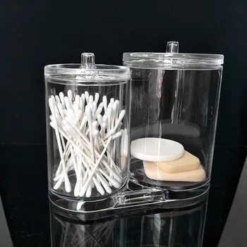 Transparent Clear Acrylic Organizer Holder Cotton swab Box Makeup Pads Storage Box Desktop Organizer Jewelry Case For Cosmetic
Transparent Clear Acrylic Organizer Holder Cotton swab Box Makeup Pads Storage Box Desktop Organizer Jewelry Case For Cosmetic