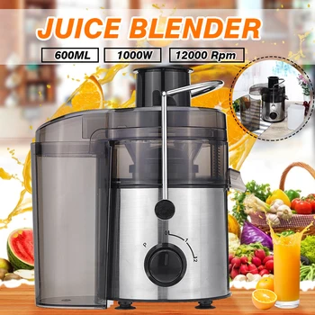 1000W 220V Electric Juicer Stainless Steel Juicers Fruit Vegetable Food-Blender Mixer Extractor Machine 2 Speed Adjustment
1000W 220V Electric Juicer Stainless Steel Juicers Fruit Vegetable Food-Blender Mixer Extractor Machine 2 Speed Adjustment