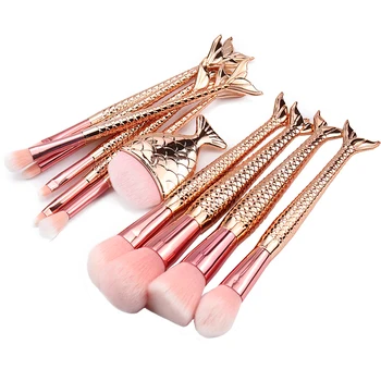 Mermaid Makeup Brushes Set For Foundation Powder Blusher Eyeshadow Concealer Lip Eye Face Make Up Brush Cosmetics Beauty Tools
Mermaid Makeup Brushes Set For Foundation Powder Blusher Eyeshadow Concealer Lip Eye Face Make Up Brush Cosmetics Beauty Tools