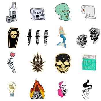 Wine bottle coffee cup bone human head flame axe paper cigarette light bulb cartoon animal witch panties mermaid metal pins 
Wine bottle coffee cup bone human head flame axe paper cigarette light bulb cartoon animal witch panties mermaid metal pins