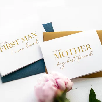 Classy Gold Foil Wedding Card Wedding Card to Your Mom & Dad First Man I Ever Loved Father Mother of the Bride Cards from Daught
Classy Gold Foil Wedding Card Wedding Card to Your Mom & Dad First Man I Ever Loved Father Mother of the Bride Cards from Daught