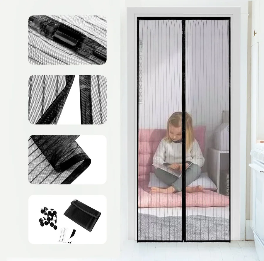 Summer Anti Mosquito Insect Fly Bug Curtains Magnetic Mesh Net Automatic Closing Door Screen Kitchen Curtain Drop Shipping
Summer Anti Mosquito Insect Fly Bug Curtains Magnetic Mesh Net Automatic Closing Door Screen Kitchen Curtain Drop Shipping