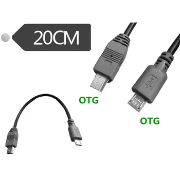 20cm Micro USB to Mini USB OTG Cable Male to Male Converter Adapter Data Charging Mini 5-pin USB Extension Cable
20cm Micro USB to Mini USB OTG Cable Male to Male Converter Adapter Data Charging Mini 5-pin USB Extension Cable